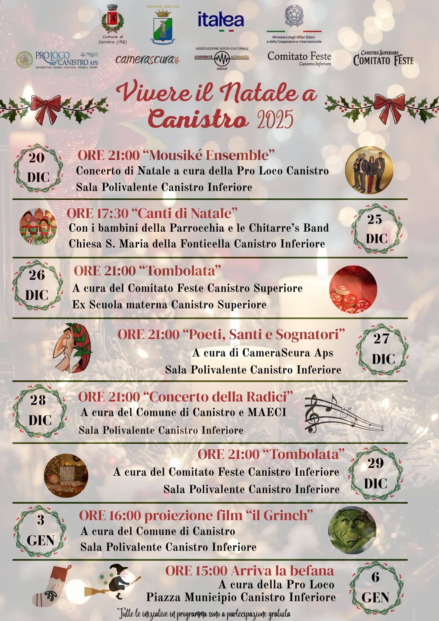 Eventi natale